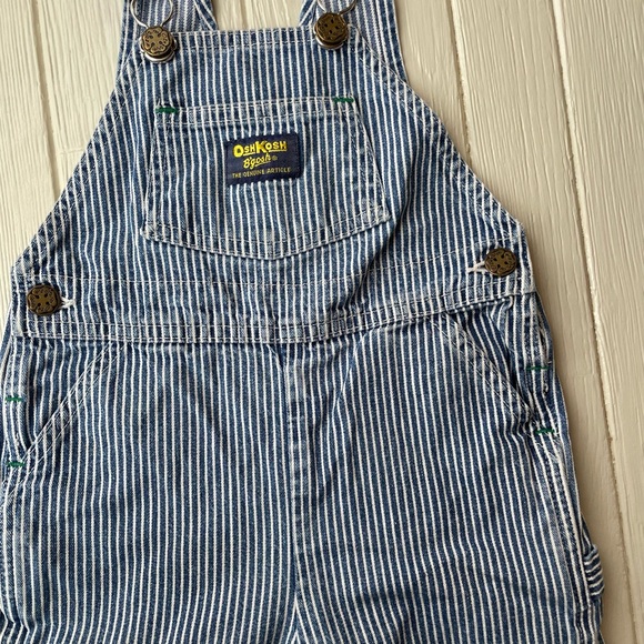 OshKosh B'gosh Other - Vintage Oshkosh Railroad Bibs Overalls Size 2 Toddler